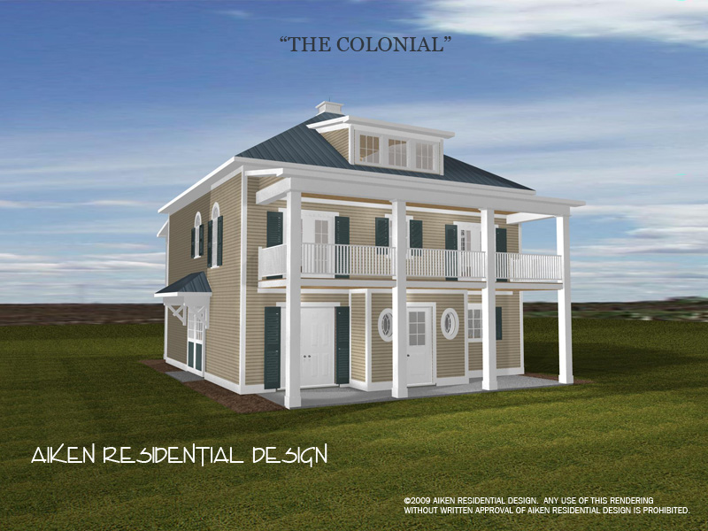 Colonial Front Left 800 Rendering