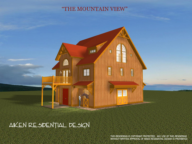 The Mountain View Rear Left Rendering 800